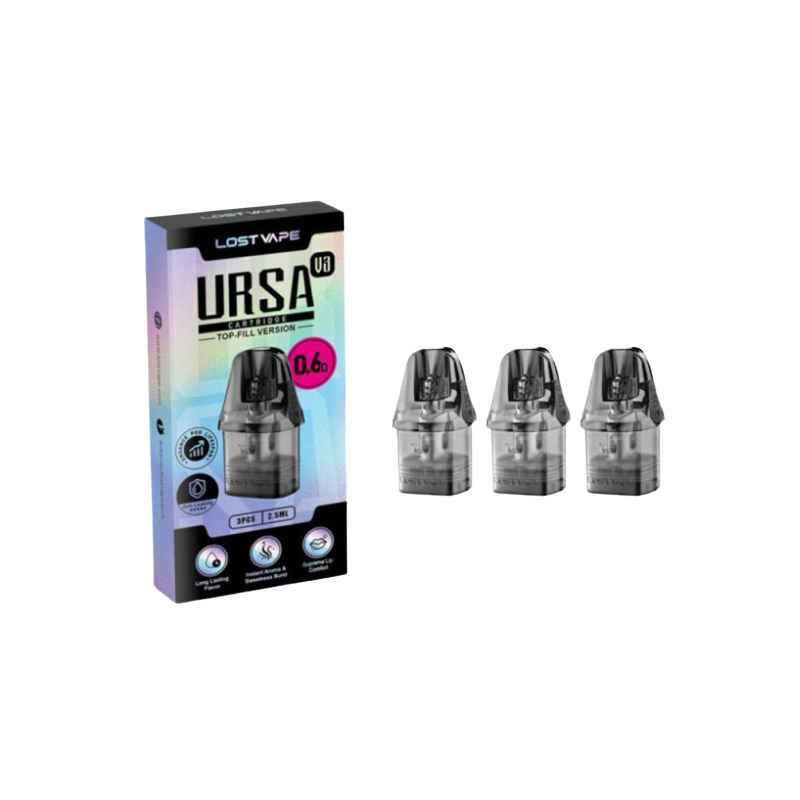 CARTOUCHES URSA V3 (X3) - LOST VAPE